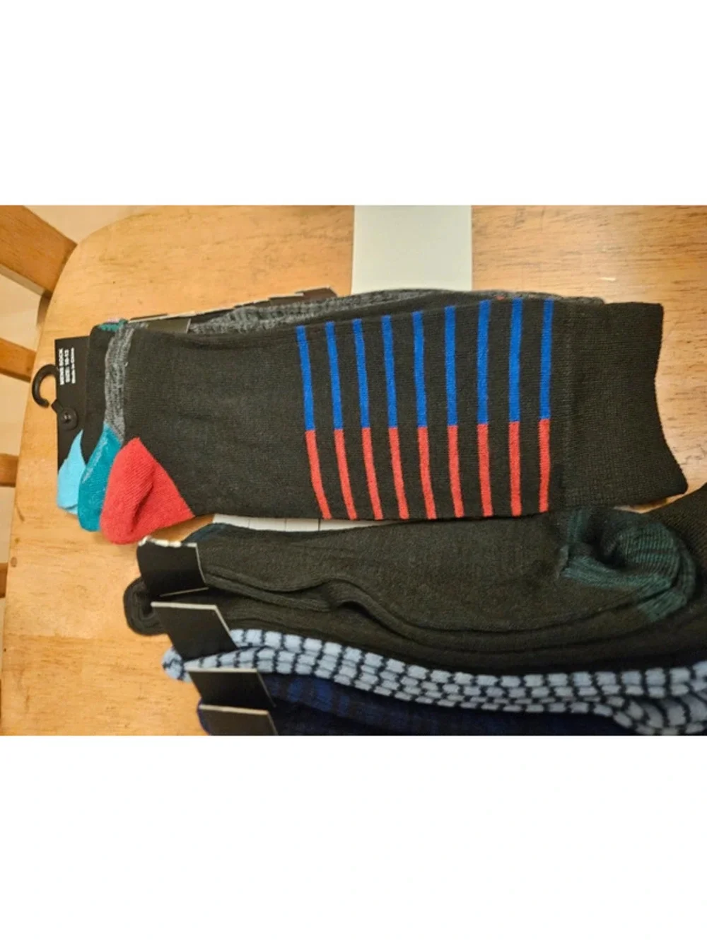 Alexander Julian Colours Men's Dress Socks 7 Pair Pack Size 10-13 Cotton NWT